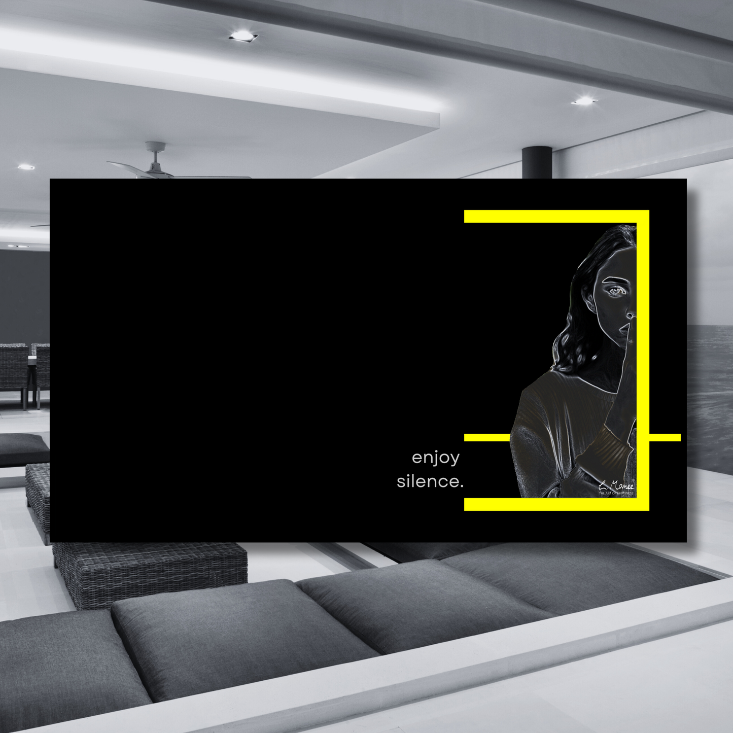 Enjoy silence: Your Premium Artbox - Your Inspiration