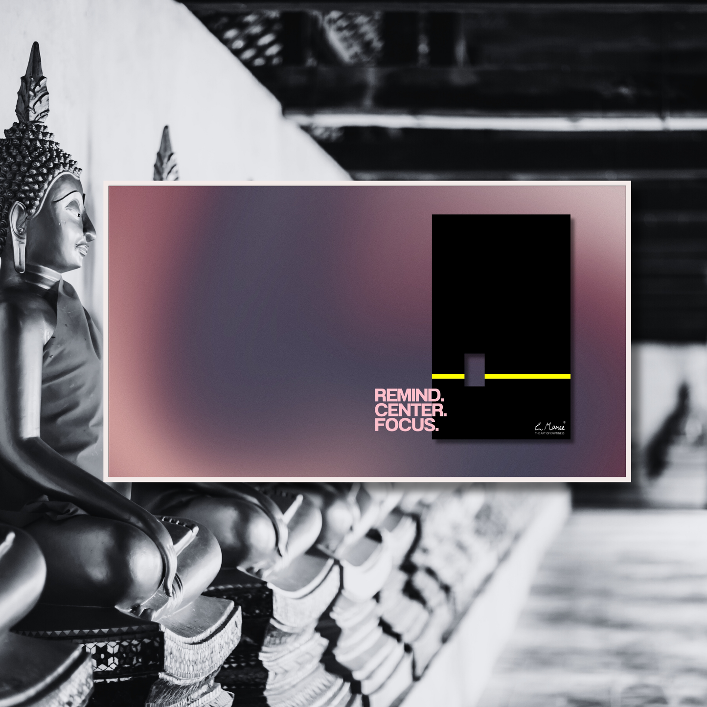 Remind. Center. Focus: Your Premium Artbox - Your Inspiration