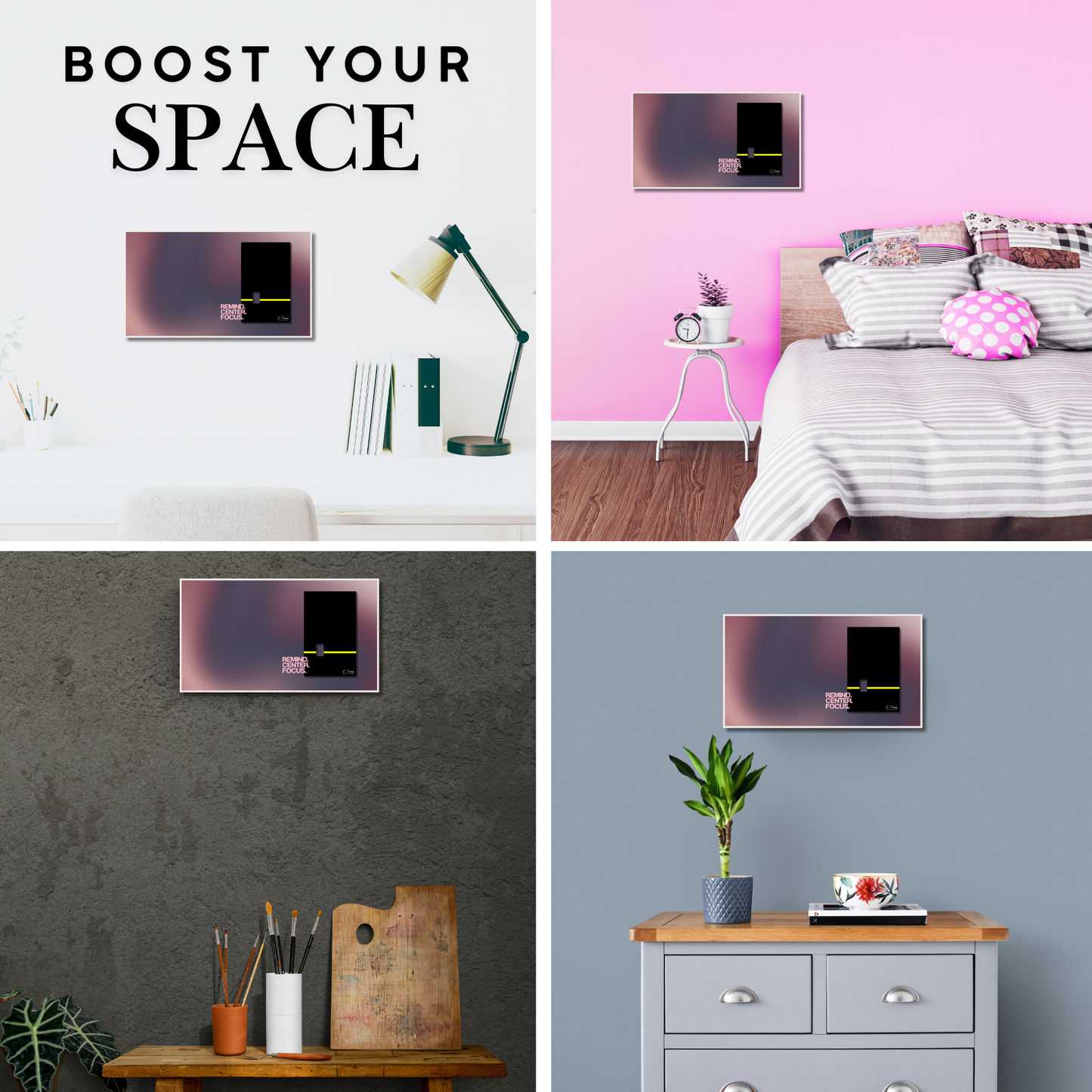 Remind. Center. Focus: Your Premium Artbox - Your Inspiration