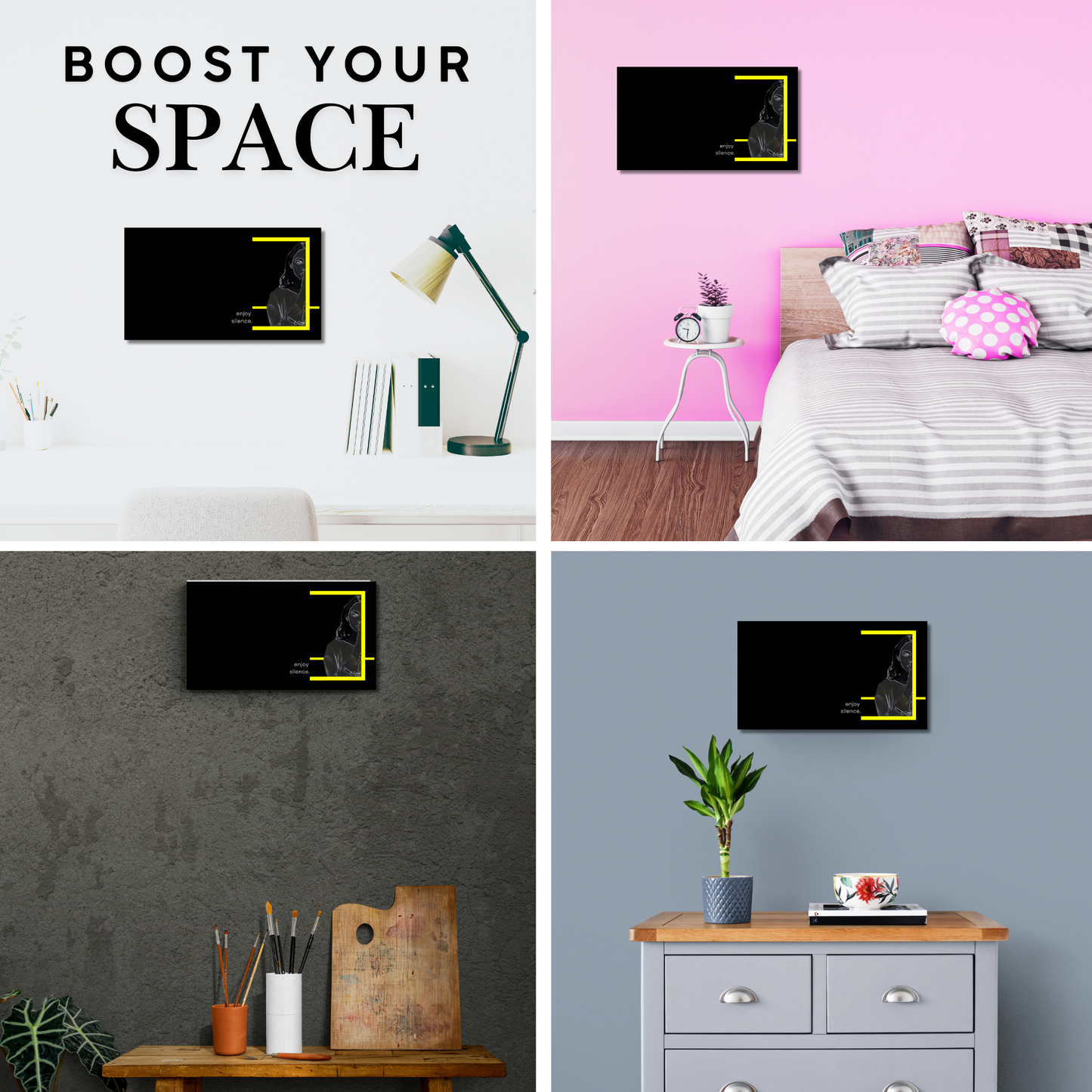 Enjoy silence: Your Premium Artbox - Your Inspiration