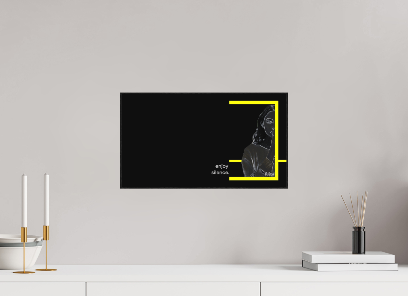 Enjoy silence: Your Premium Artbox - Your Inspiration