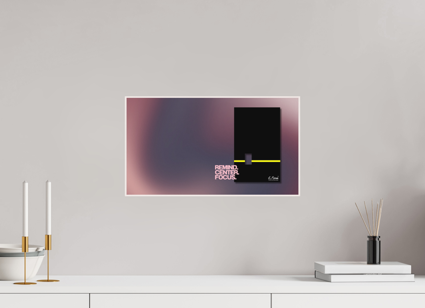 Remind. Center. Focus: Your Premium Artbox - Your Inspiration