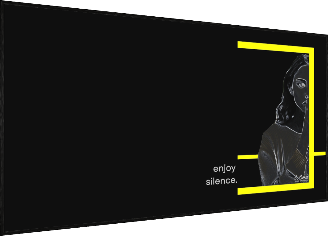 Enjoy silence: Your Premium Artbox - Your Inspiration