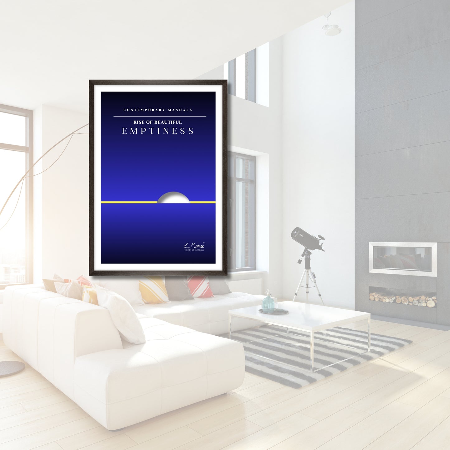Künstler ART-Poster "Beautiful Emptiness" 50 x 75 cm