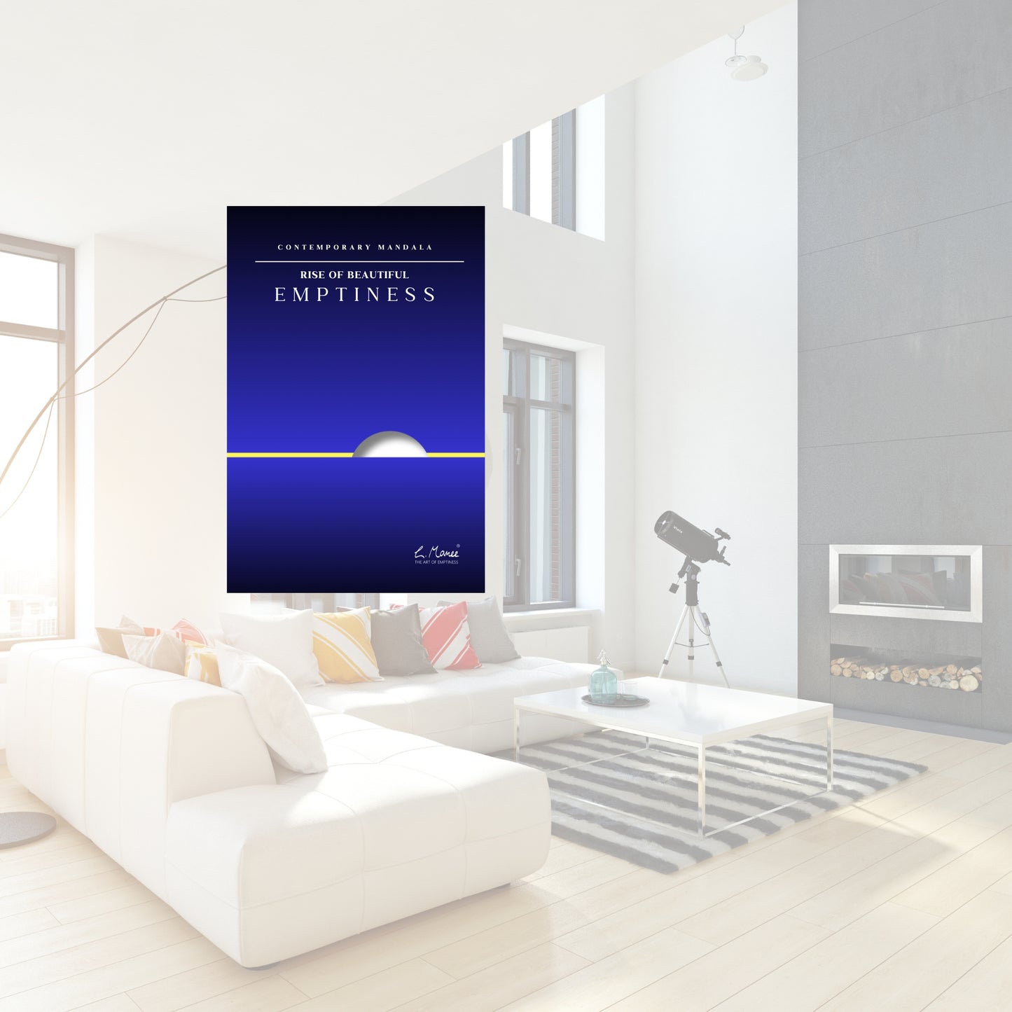 Künstler ART-Poster "Beautiful Emptiness" 50 x 75 cm