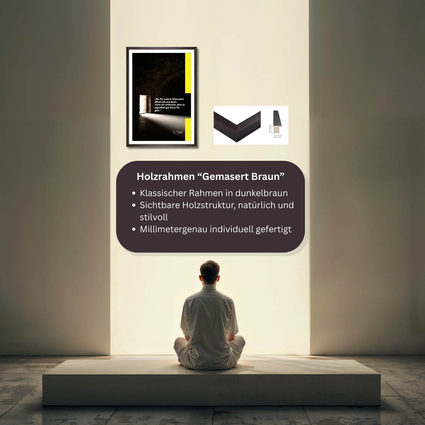 Künstler ART-Poster "Door" 50 x 75 cm