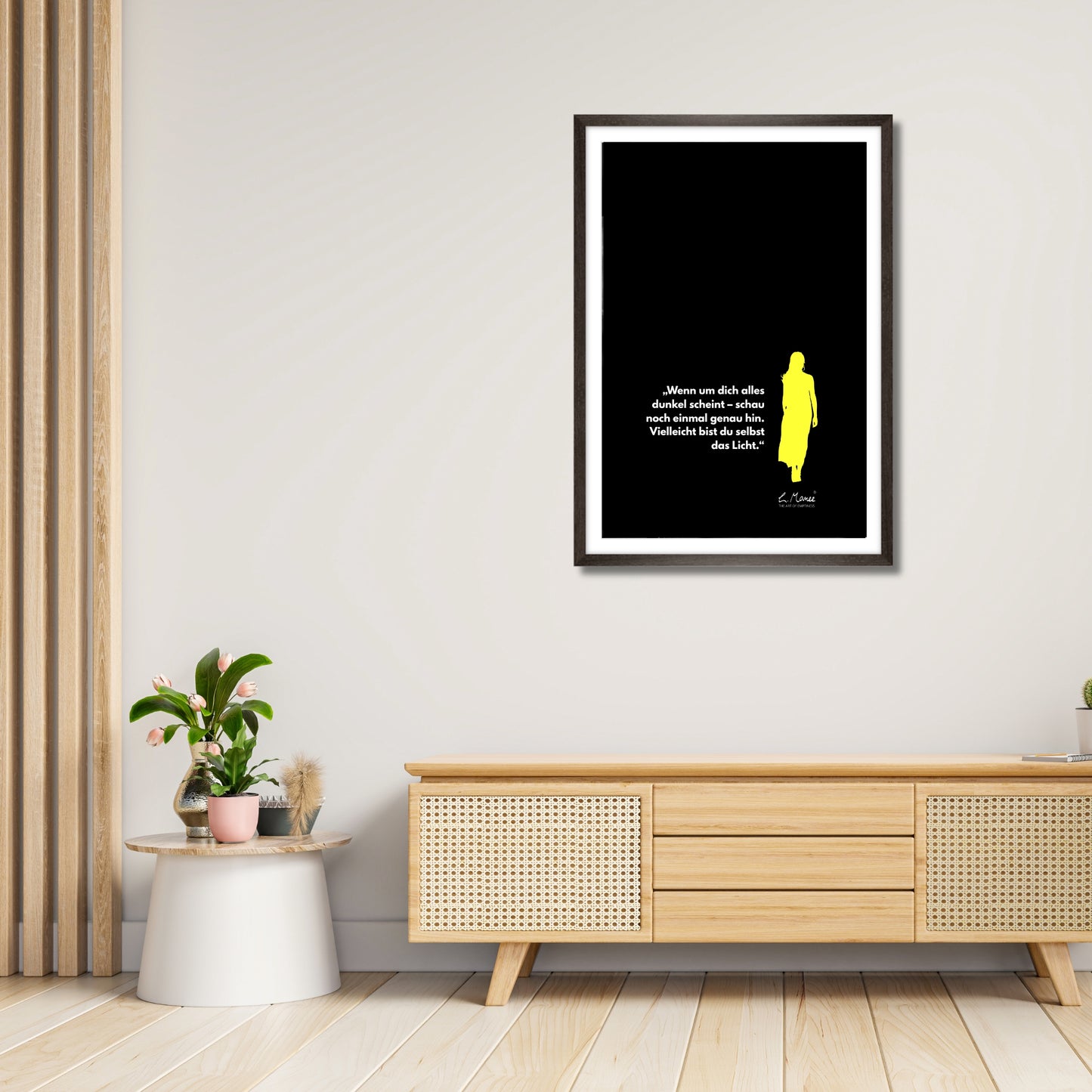 Künstler ART-Poster "I am the Light" 50 x 75 cm (Kopie)